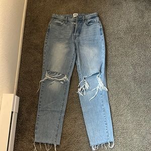 BDG Urban Outfitters Slim Straight Ripped Jeans